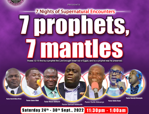 7 prophets, 7 Mantles