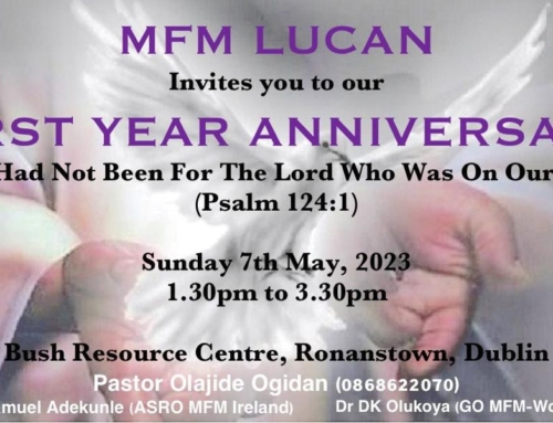 MFM Lucan 1 year Anniversary